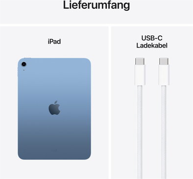 iPad 11" (128GB) WiFi blau