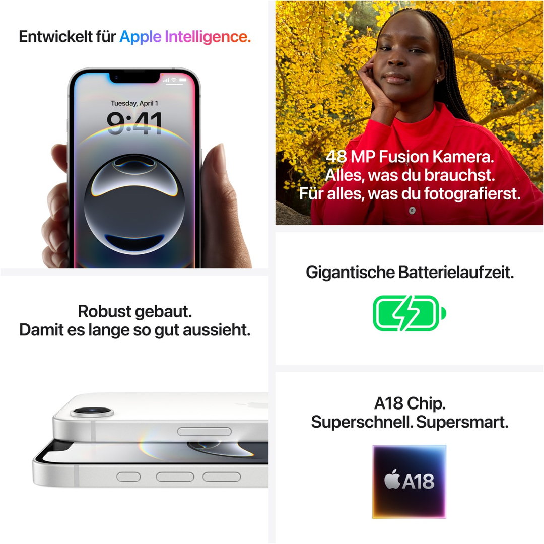 iPhone 16e (128GB) schwarz