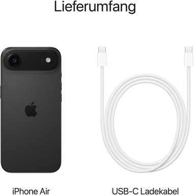 iPhone Air (256GB) space schwarz