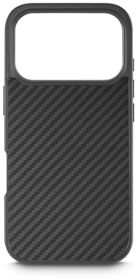 Cover Robust Carbon f&uuml;r iPhone 17 Pro Max schwarz
