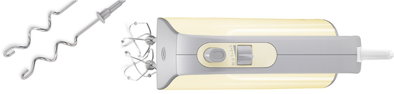 MFQ 40301 smooth vanilla / silber