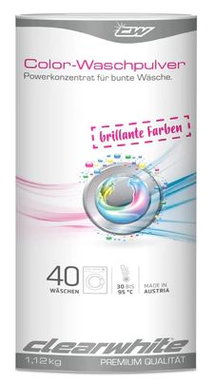 Produktabbildung Clearwhite CW35065 Colorwaschpulver (1,12kg)
