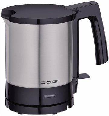 4700 Wasserkocher schwarz/edelstahl
