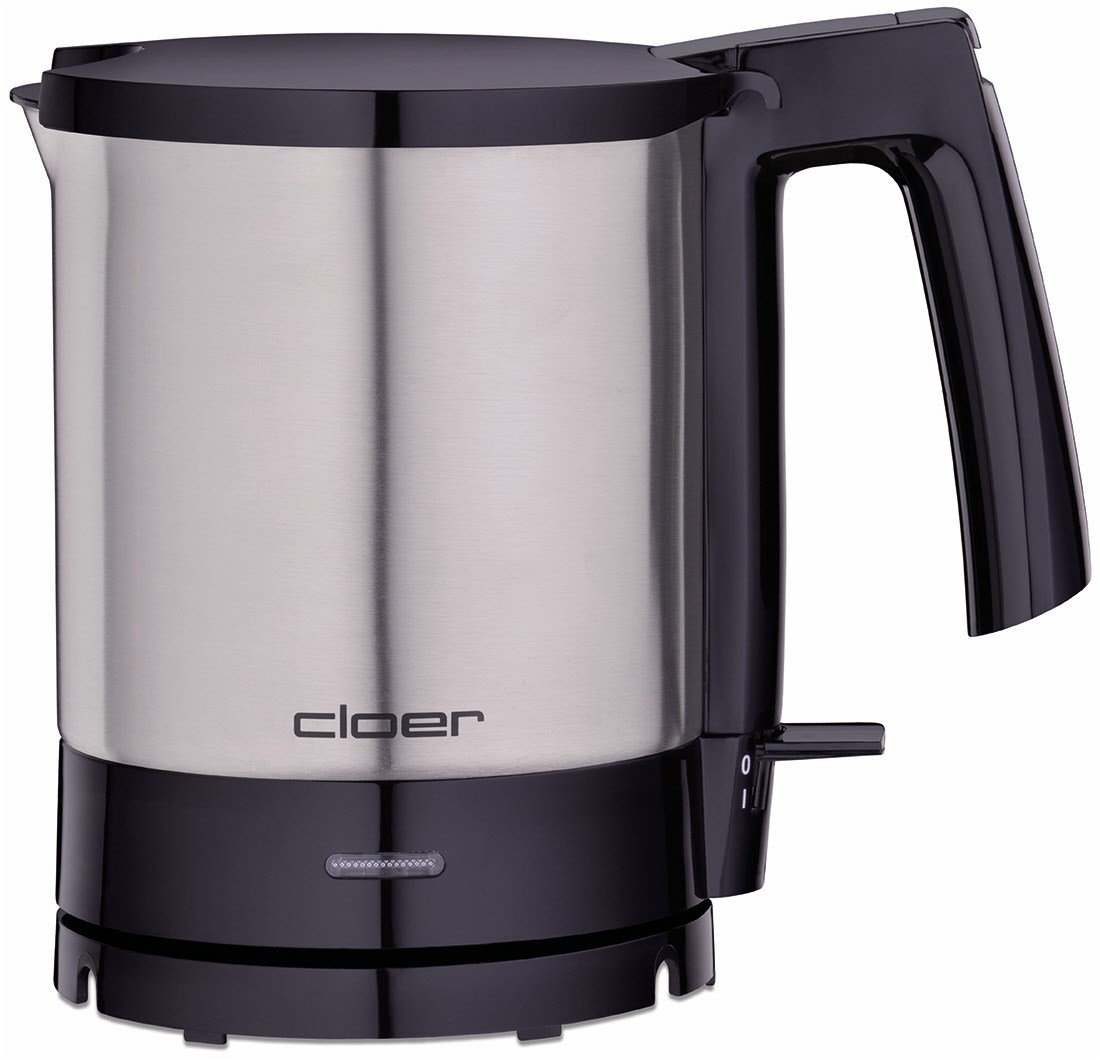 4700 Wasserkocher schwarz/edelstahl