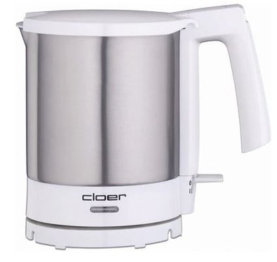 Produktabbildung Cloer 4701 Wasserkocher wei&szlig;/edelstahl