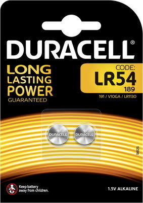 LR54 Alkaline 2er Blister