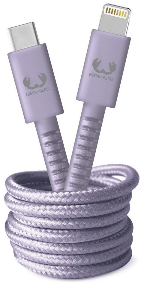 Fabriq USB-C > Lightning Kabel (2m) Dreamy Lilac