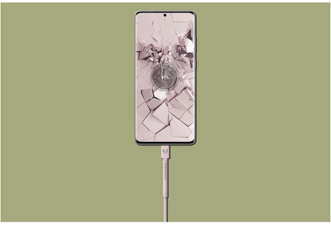 Fabriq USB > USB-C Kabel (2m) smokey pink