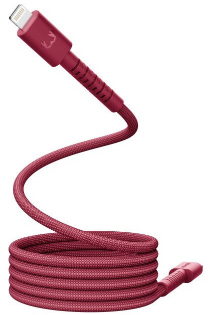 FlexWave USB-C>Lightning Kabel (2m) berry red