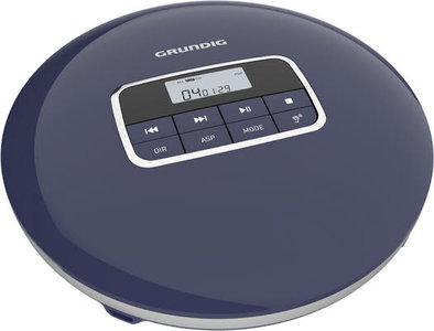 Produktabbildung Grundig GCDP 8500 tragbarer CD-Player silber/schwarz