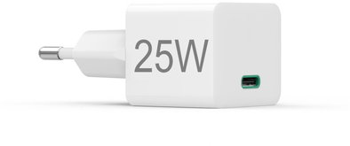 201652 Mini-Schnellladeger&auml;t USB-C (25W) wei&szlig;