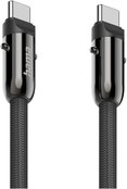 Hama 2in1 USB-C-Kabel/Handyband (1,2m) schwarz