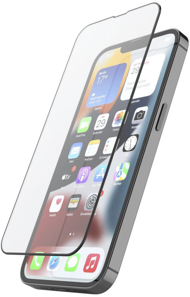 3D-Full-Screen-Schutzglas f&uuml;r iPhone 14 Pro Max transparent
