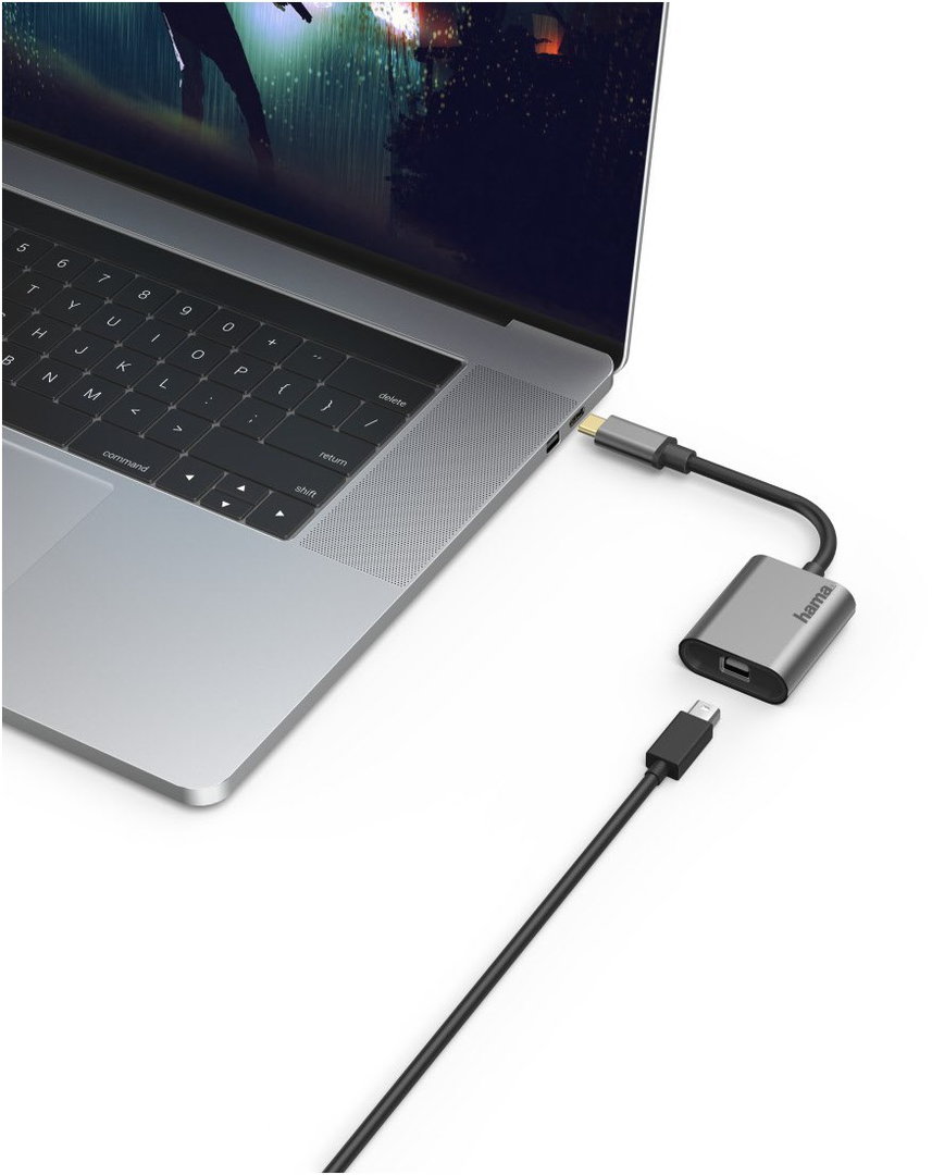 6in1 Video-Adapter-Set grau