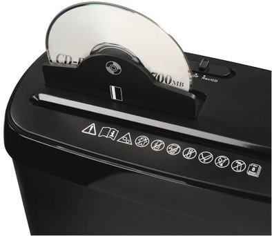 Aktenvernichter Basic S8CD schwarz