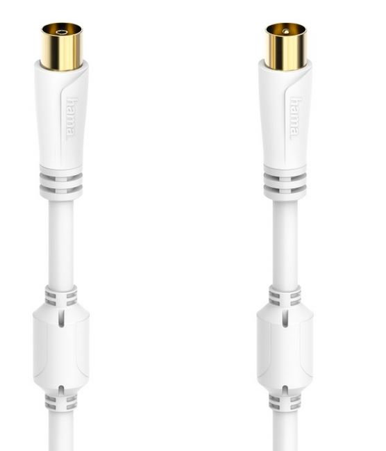 Antennen-Kabel 100 dB (7,5m) wei&szlig;