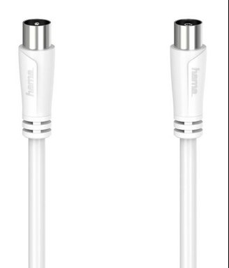 Produktabbildung Hama Antennen-Kabel 90 dB (10m) wei&szlig;