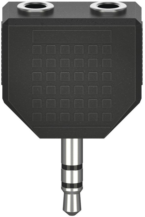 Audio-Adapter schwarz