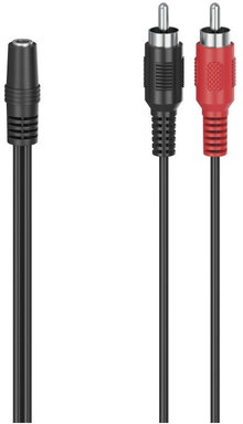 Audio-Adapter schwarz