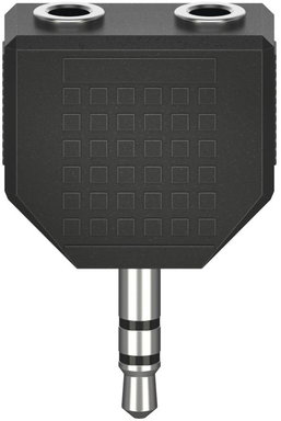Audio-Adapter schwarz