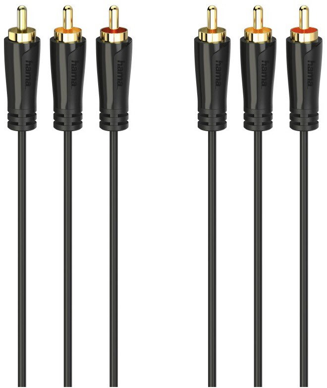 Audio-/Video-Kabel (1,5m) schwarz