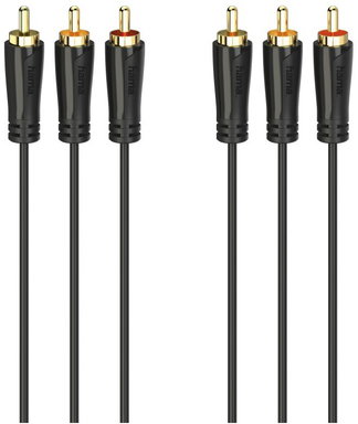 Audio-/Video-Kabel (1,5m) schwarz