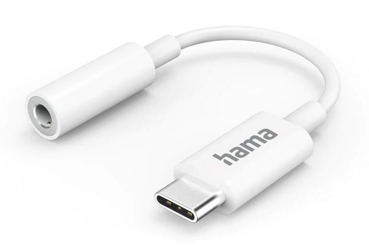 Aux-Adapter wei&szlig;