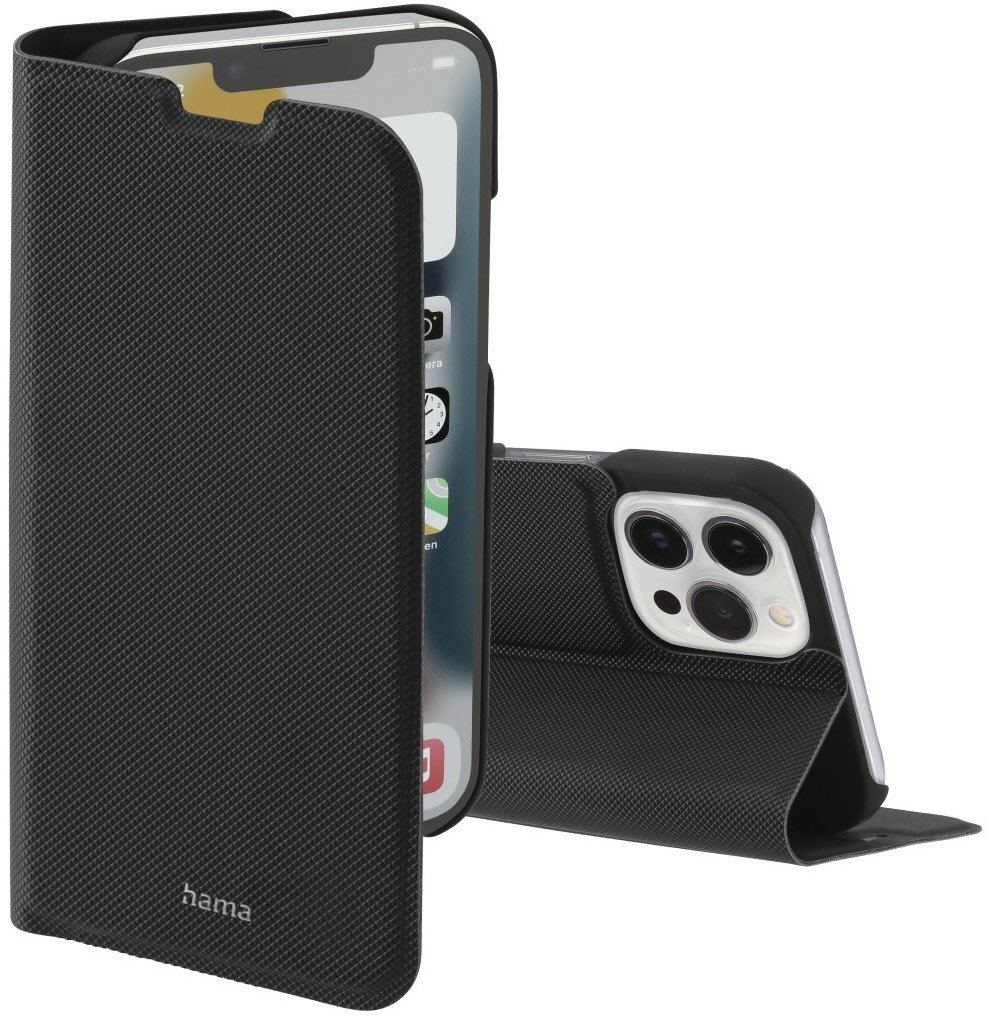 Booklet Slim Pro f&uuml;r iPhone 14 Pro schwarz