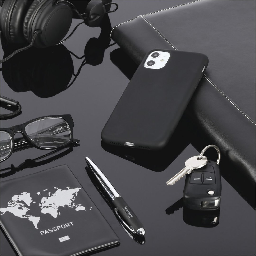Cover Finest Feel f&uuml;r Galaxy A54 5G schwarz