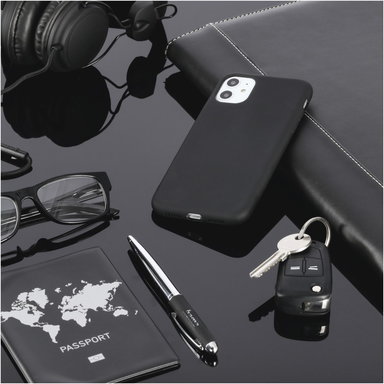 Cover Finest Feel f&uuml;r Galaxy A54 5G schwarz
