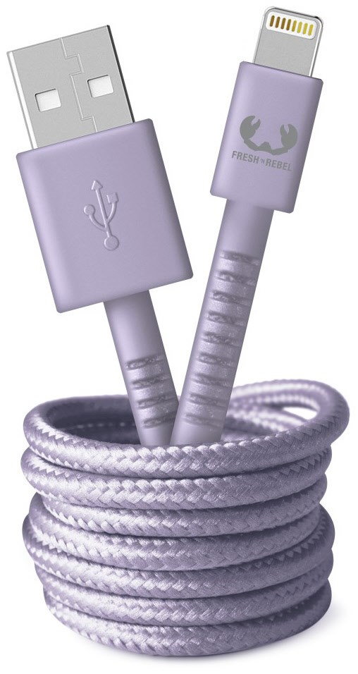 Fabriq USB > Lightning Kabel (2m) Dreamy Lilac