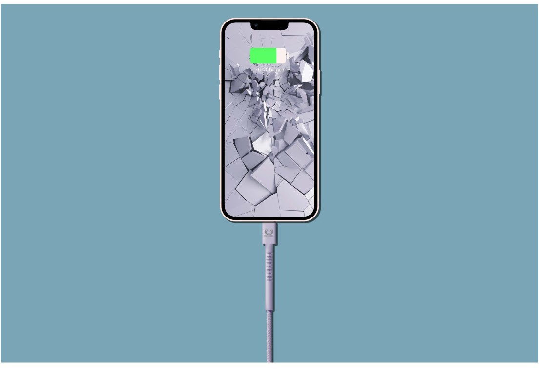 Fabriq USB > Lightning Kabel (2m) Dreamy Lilac