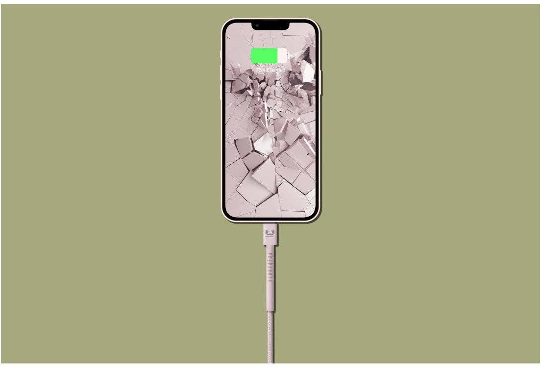Fabriq USB > Lightning Kabel (2m) smokey pink