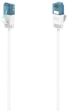 Produktabbildung Hama Flexi-Slim Netzwerkkabel (1,5m) wei&szlig;