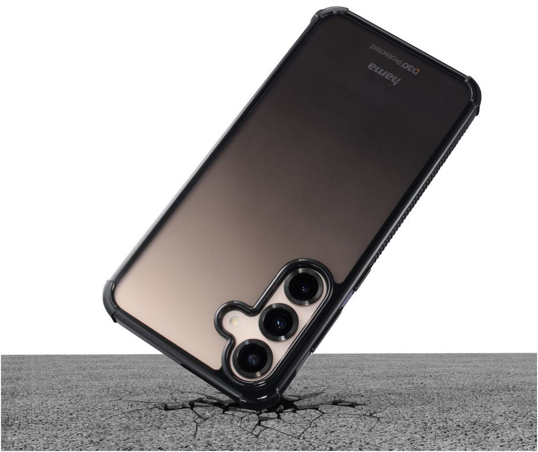Handyh&uuml;lle Extreme Protect f&uuml;r Galaxy S25 schwarz