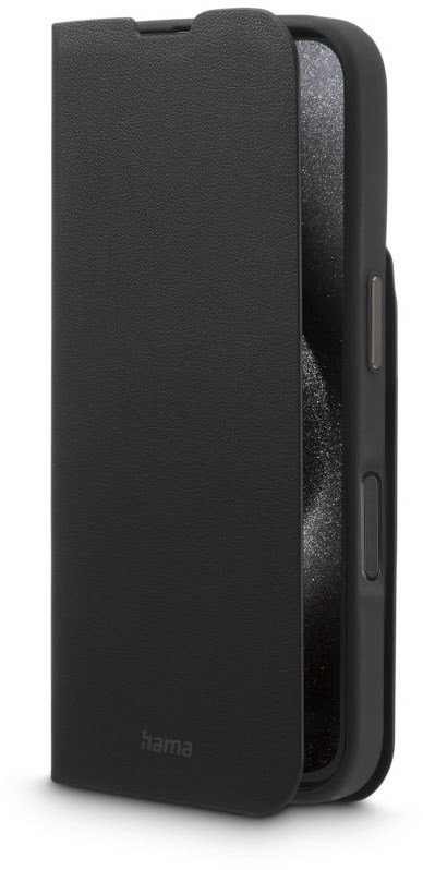 Handytasche Eco Premium f&uuml;r iPhone 16 Pro schwarz