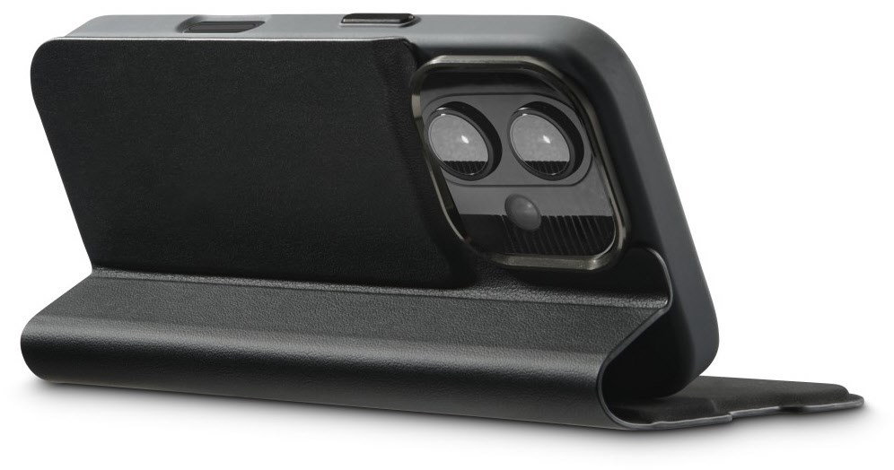 Handytasche Eco Premium f&uuml;r iPhone 16 schwarz