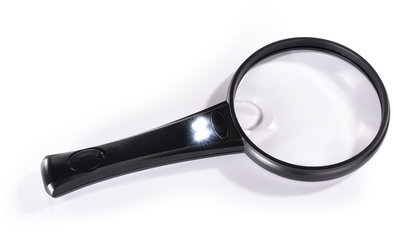 LED-Leselupe Basic 90 LED schwarz