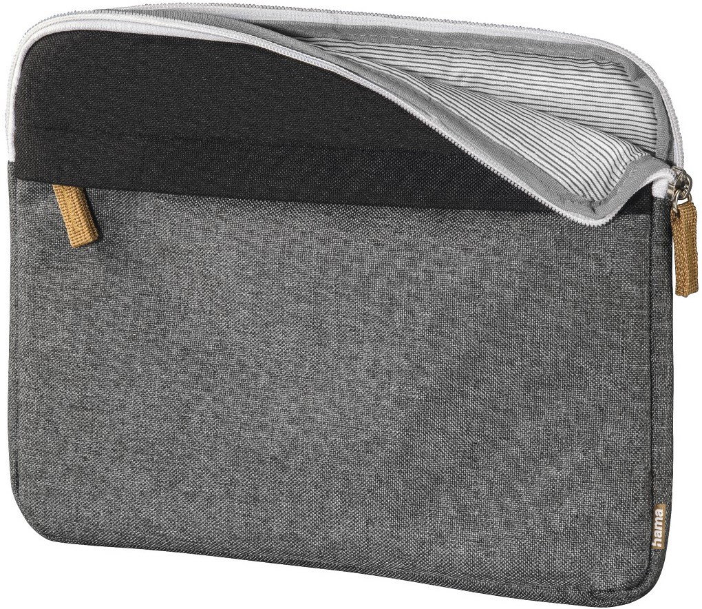 Laptop-Sleeve Florenz grau/schwarz