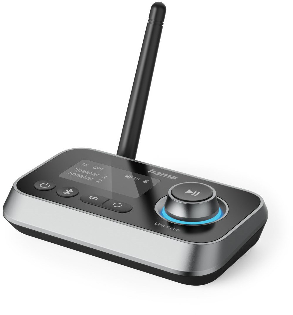 Link.it duo Bluetooth-Adapter schwarz