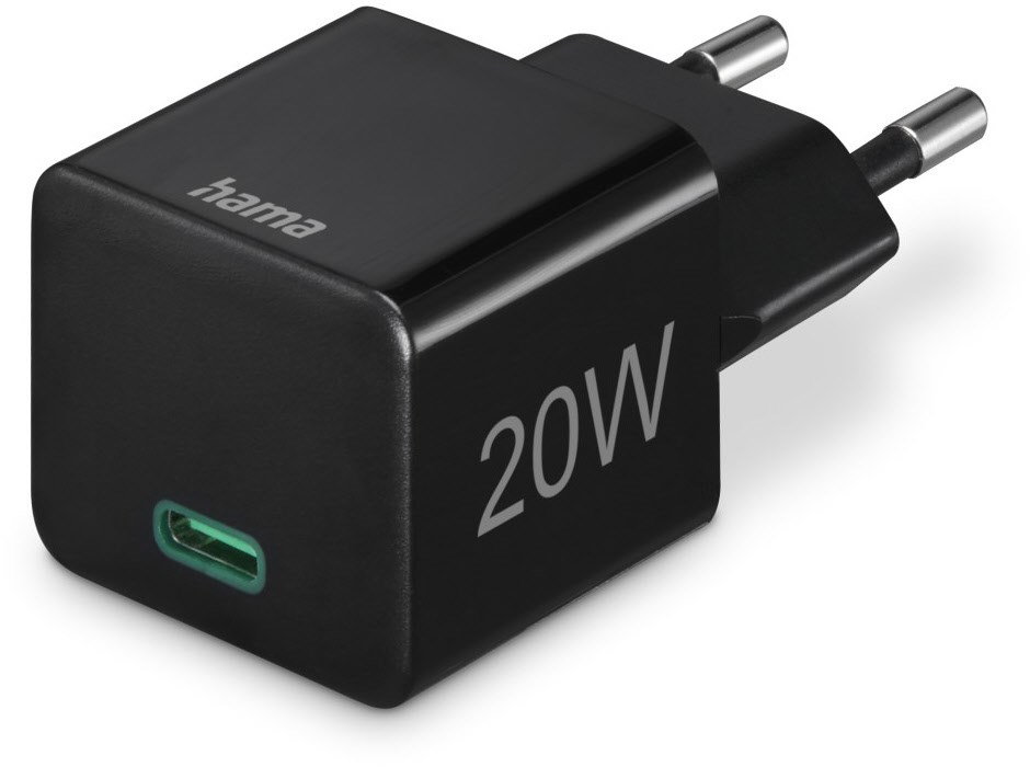 Mini-Schnellladeger&auml;t USB-C (20W) schwarz