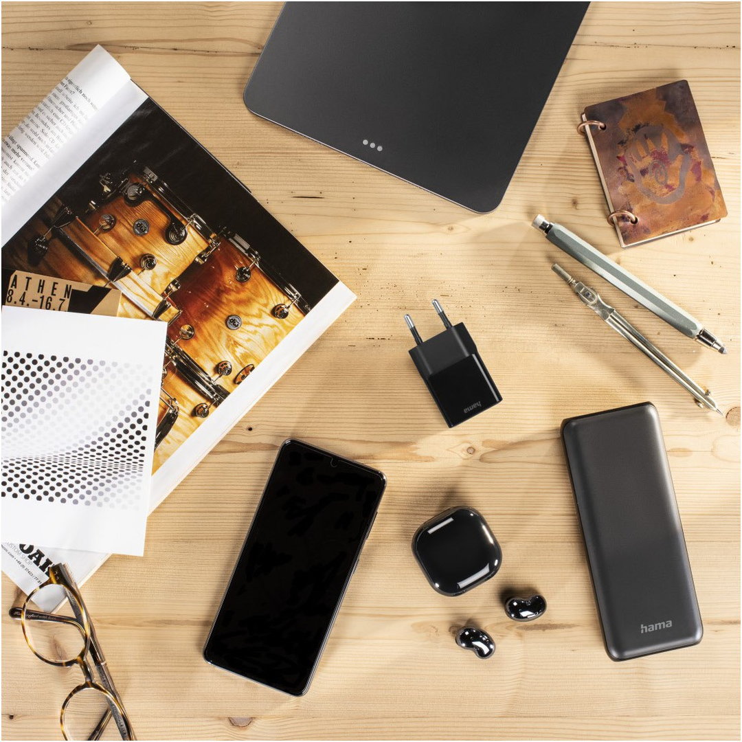 Mini-Schnellladeger&auml;t USB-C (20W) schwarz