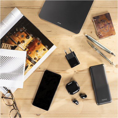 Mini-Schnellladeger&auml;t USB-C (20W) schwarz