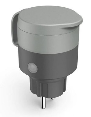 Produktabbildung Hama Outdoor WLAN-Steckdose grau/schwarz