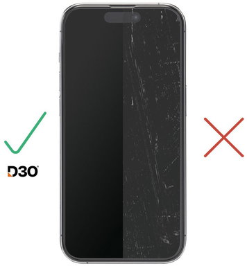 Schutzglas Extreme Protect f&uuml;r iPhone 16 Pro transparent