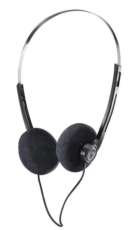 Slight On-Ear-Kopfh&ouml;rer mit Kabel schwarz