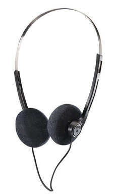 Produktabbildung Hama Slight On-Ear-Kopfh&ouml;rer mit Kabel schwarz