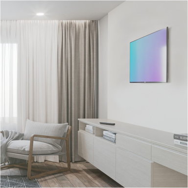 TV-Wandhalterung 165 cm (65") schwarz