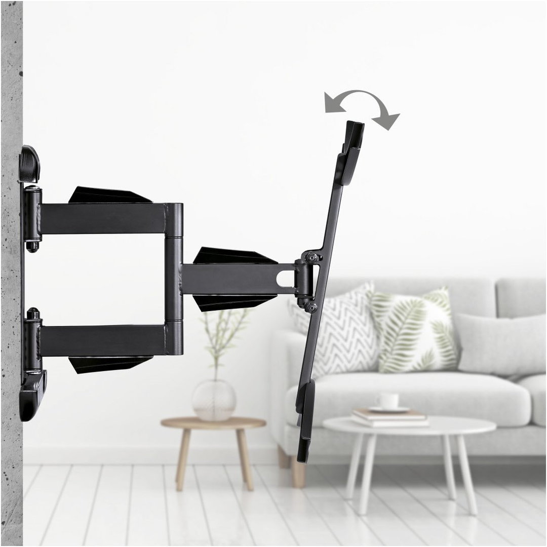 TV-Wandhalterung 191 cm (75") schwarz