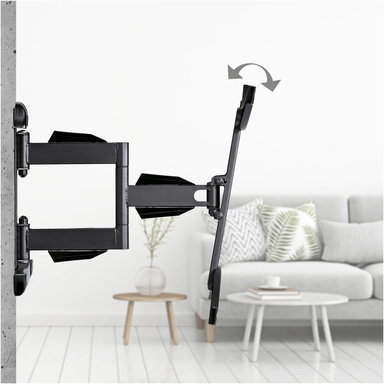 TV-Wandhalterung 191 cm (75") schwarz